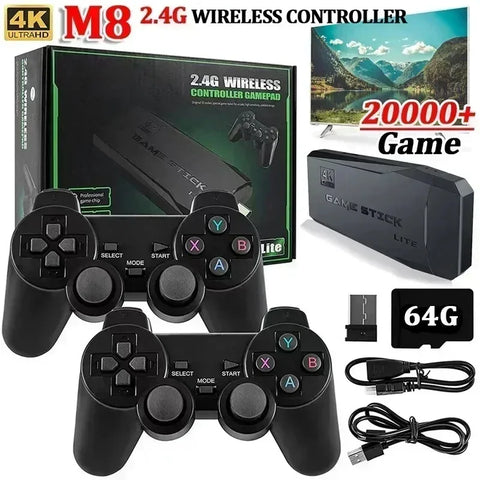 RetroPlay™ M8 4K Game Stick Console