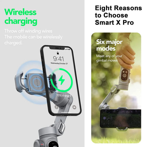 ProSteady™ 3-Axis Smart X Gimbal Stabilizer