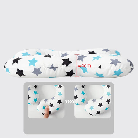 CozyKids U-Shaped Pillow – Cartoon Comfort for Travel