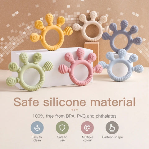 ChewBuddy Silicone Teething Ring