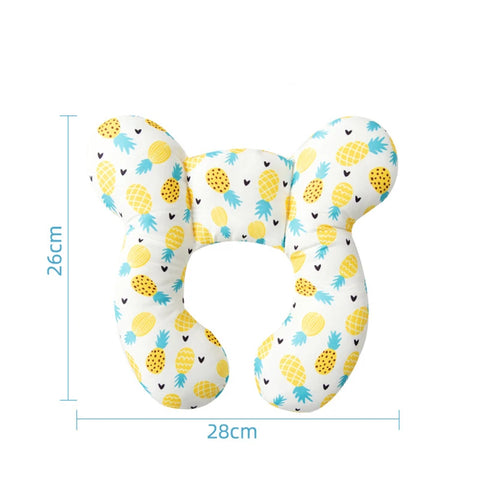 CozyKids U-Shaped Pillow – Cartoon Comfort for Travel