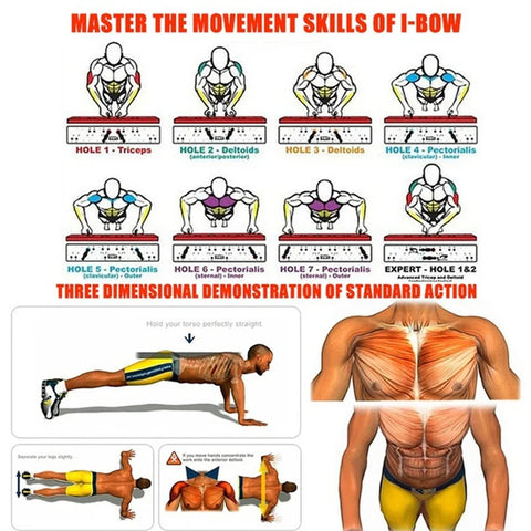 PowerPush™ Foldable Push-Up Board Set
