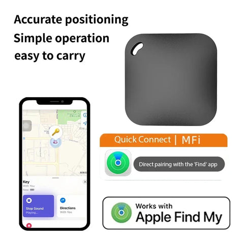 LocateMate™ Bluetooth GPS Tracker – Find My Compatible